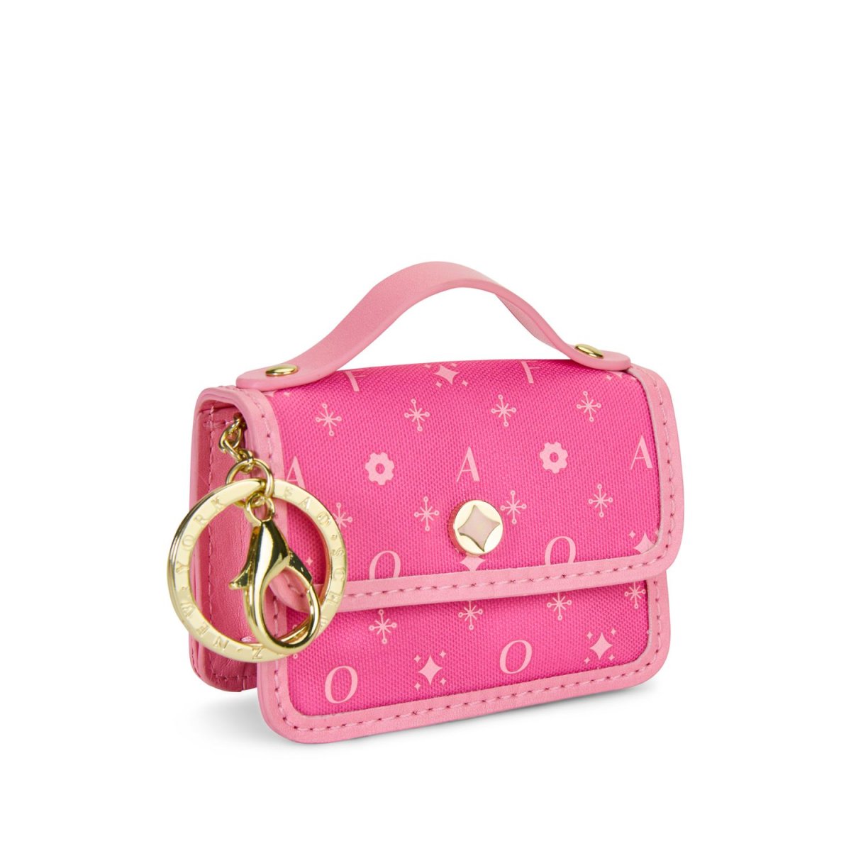Mini Borsa rotonda Mercer, charme portachiavi - immagine 3
