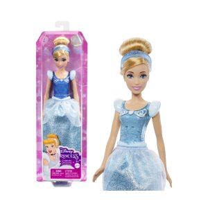 Cenerentola Bambola Snodata, con capi e accessori scintillanti, Disney Princess