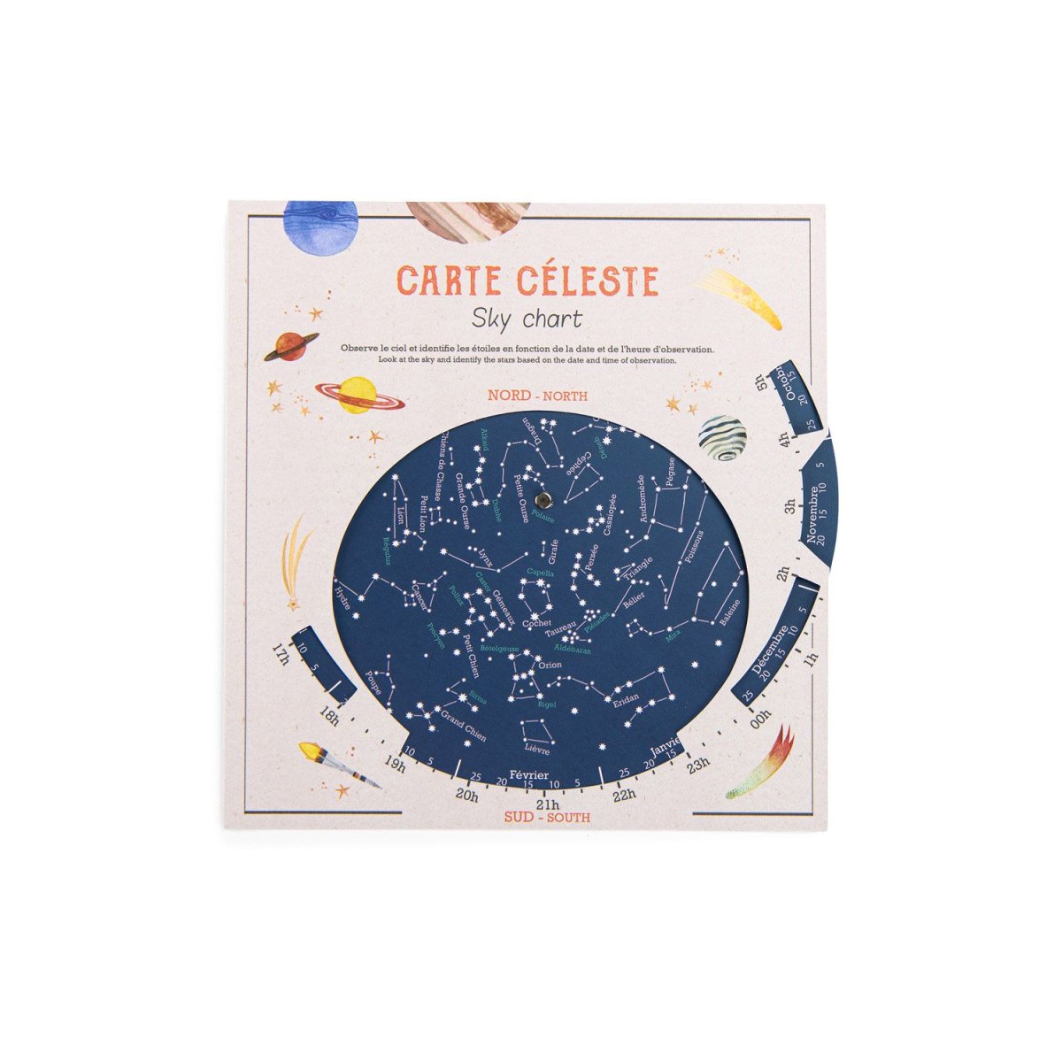 Carta del cielo Le Jardin du Moulin – Moulin Roty