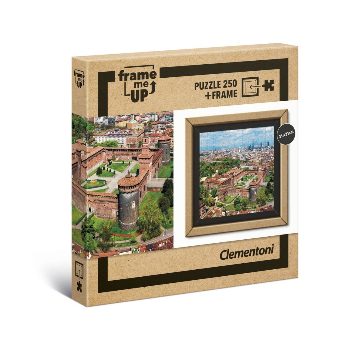Puzzle 250 pezzi Frame Me Up  Castello Sforzesco