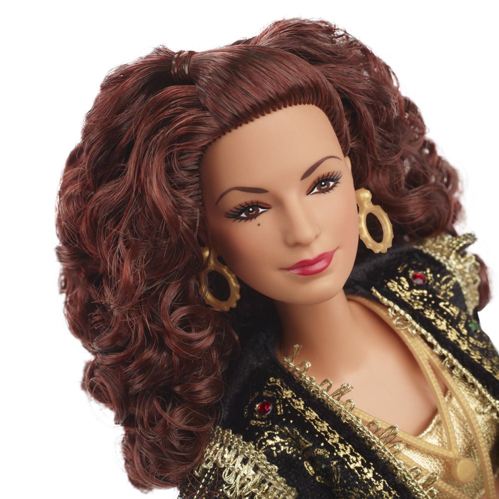 Barbie Signature Gloria Estefan con abito Oro e Nero - immagine 4