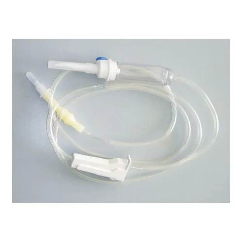 Deflussore per fleboclisi con roller c/ago G21