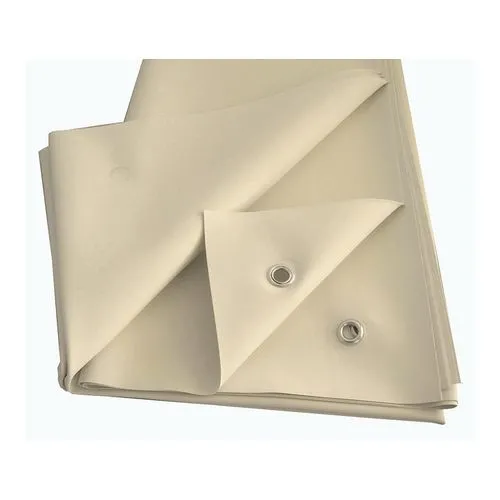 Telo impermeabile foglio pura gomma con occhielli