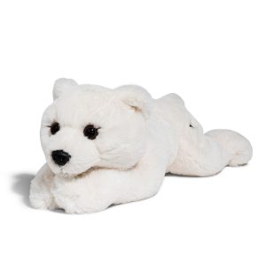 Orso Polare di peluche sdraiato 38 cm