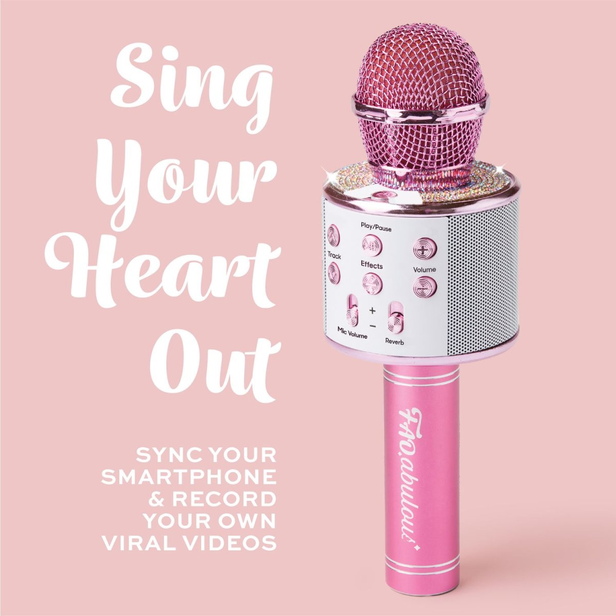 Microfono Karaoke Bluetooth con Effetti Vocali e Speaker - immagine 6