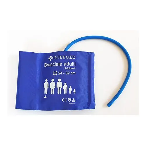 Bracciale con camera 1 tubo per sfigmomanometro digitale automatico