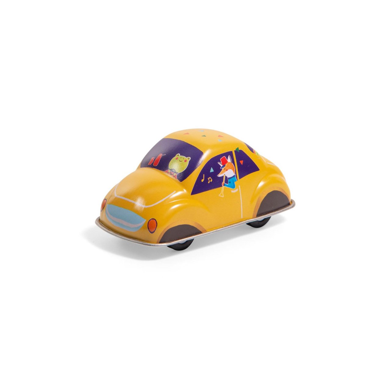 Macchina a frizione gialla – Les jouets métal