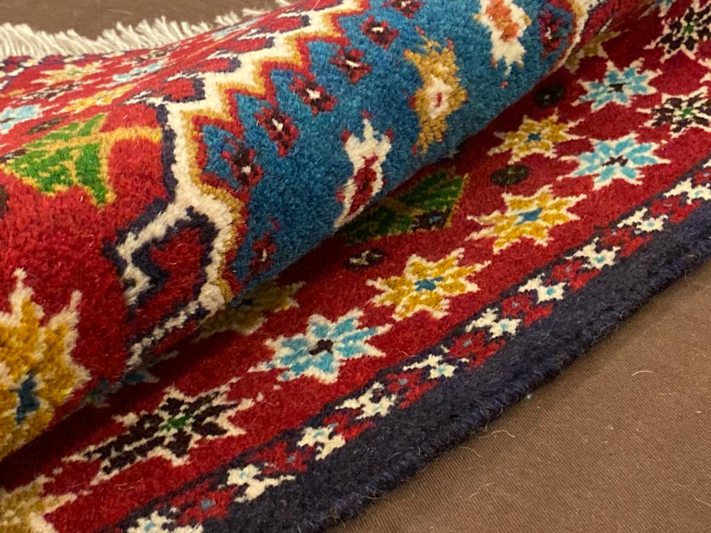 Tappeto Persiano Yalameh 50 x 50 cm - immagine 5