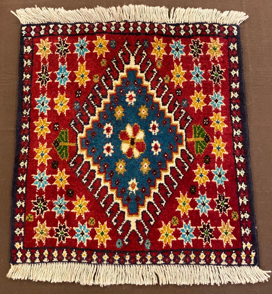 Tappeto Persiano Yalameh 50 x 50 cm