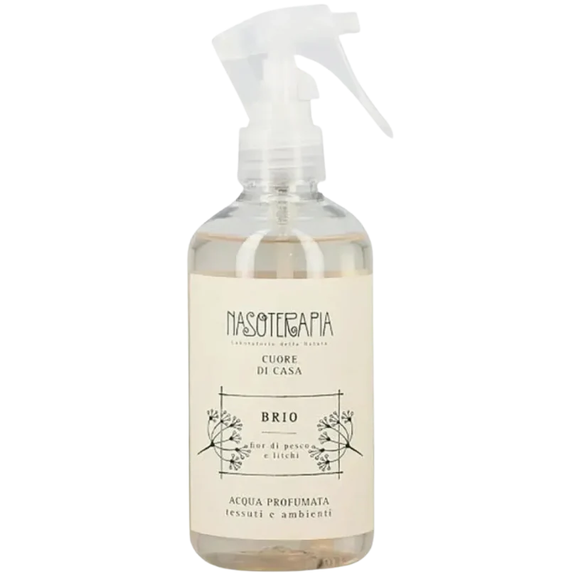 ACQUA PROFUMATA “BRIO” FIOR DI PESCO E LITCHI 250 ML