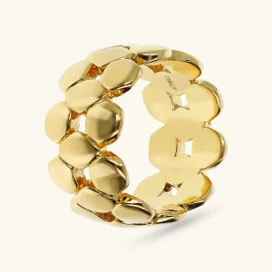 Anello a Fascia Geometrico