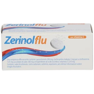ZERINOLFLU 12 COMPRESSE EFFERVESCENTI