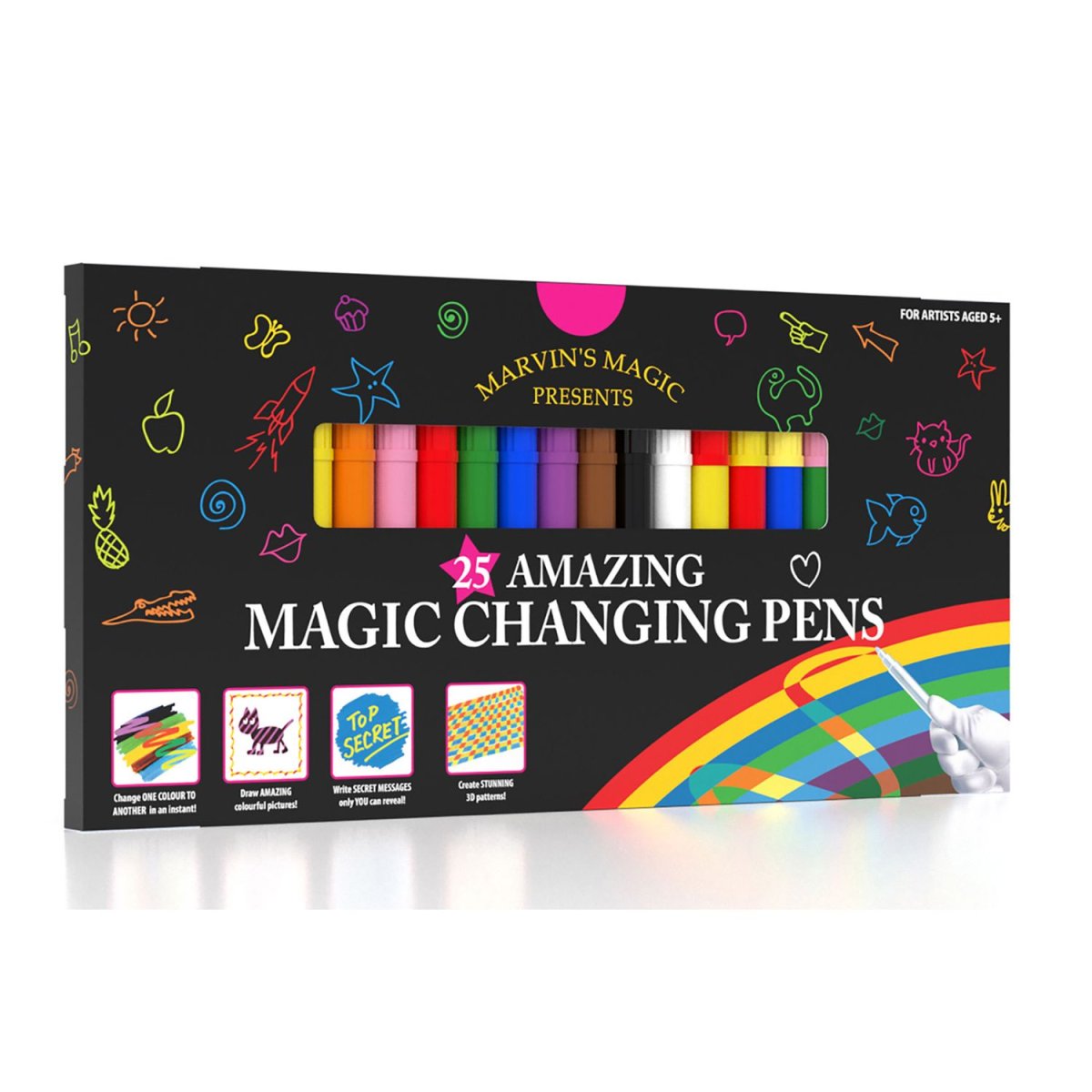 Penne magiche cambia colore (25 pezzi)