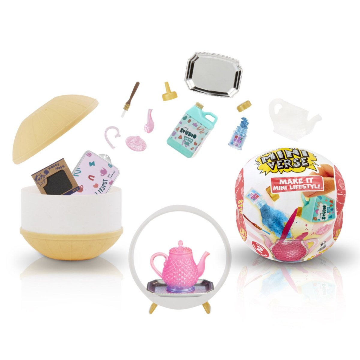 MGA’s Miniverse Make It Mini Lifestyle S2 – Mini Oggetti in resina: Tazze, Teiere, Candele e Vasi