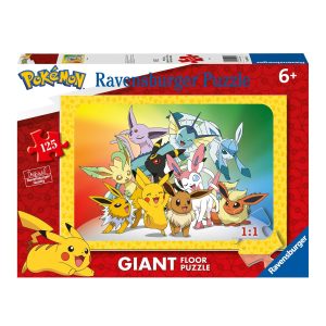 Giant Floor Puzzle Pokémon pavimento Ravensburger 125 pezzi