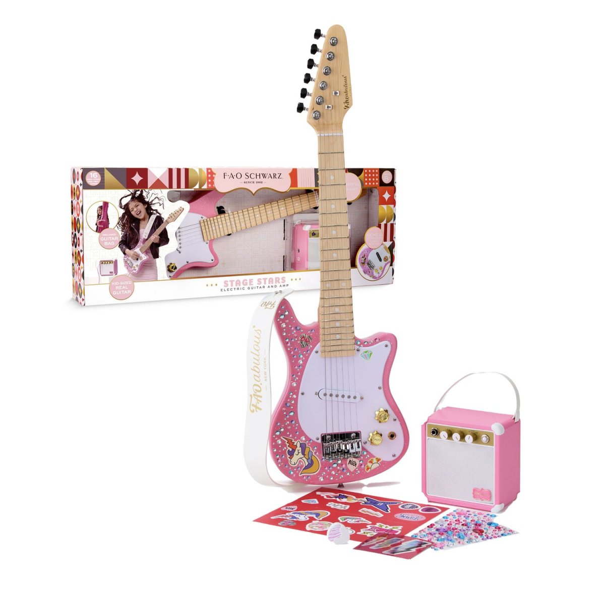 Chitarra Elettrica 3/4 Stage Stars, con Amplificatore