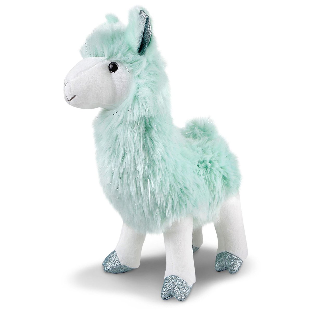 Lama di peluche con pelliccia glitter 30,5 cm