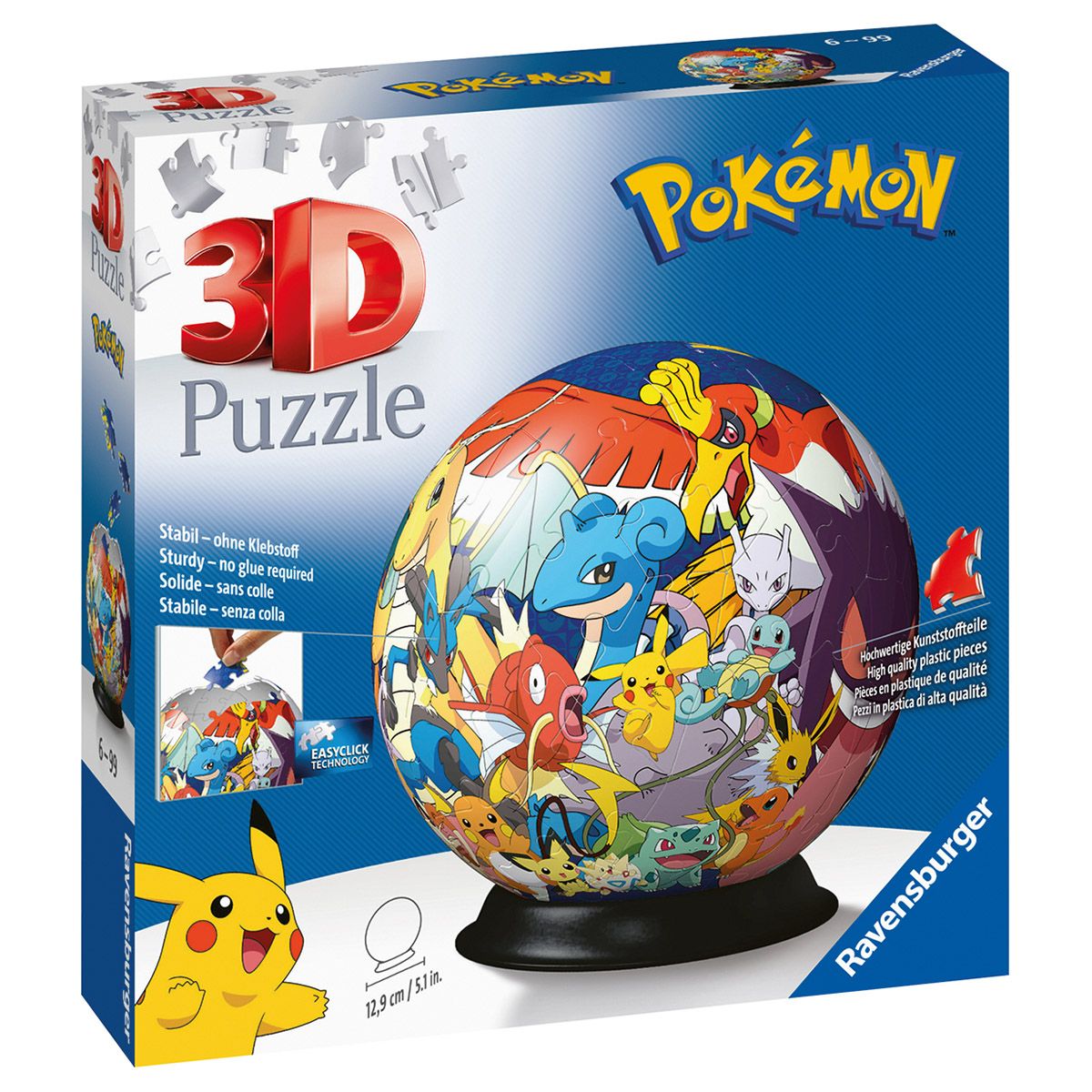 Puzzle 3D Pokémon, 72 pezzi